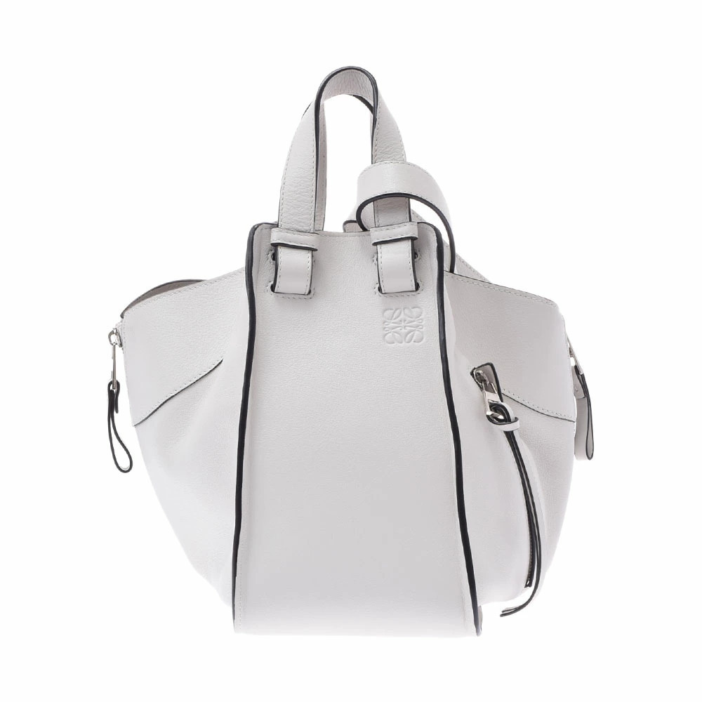 LOEWE Hammock White Calfskin Bag